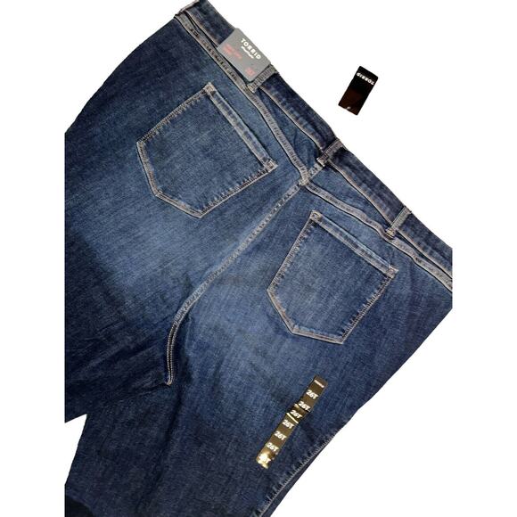 NEW Torrid Jeans 26T Womens Plus Size Blue Denim Midfit Super‎ Skinny Super Soft - Picture 3 of 12